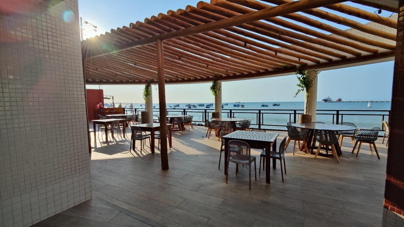 דירות פורטאלזה Iate Plaza - Calcadao - Frente Mar Flat 603 מראה חיצוני תמונה
